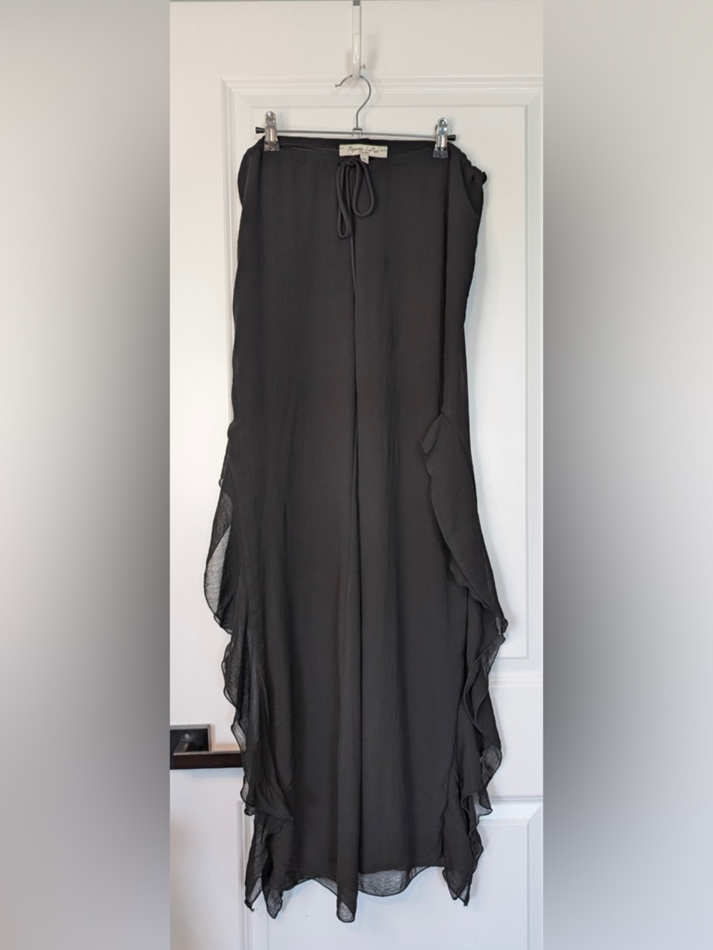 Ramona LaRue Women’s Lucy Pant Black (Double Chiffon) Size Medium